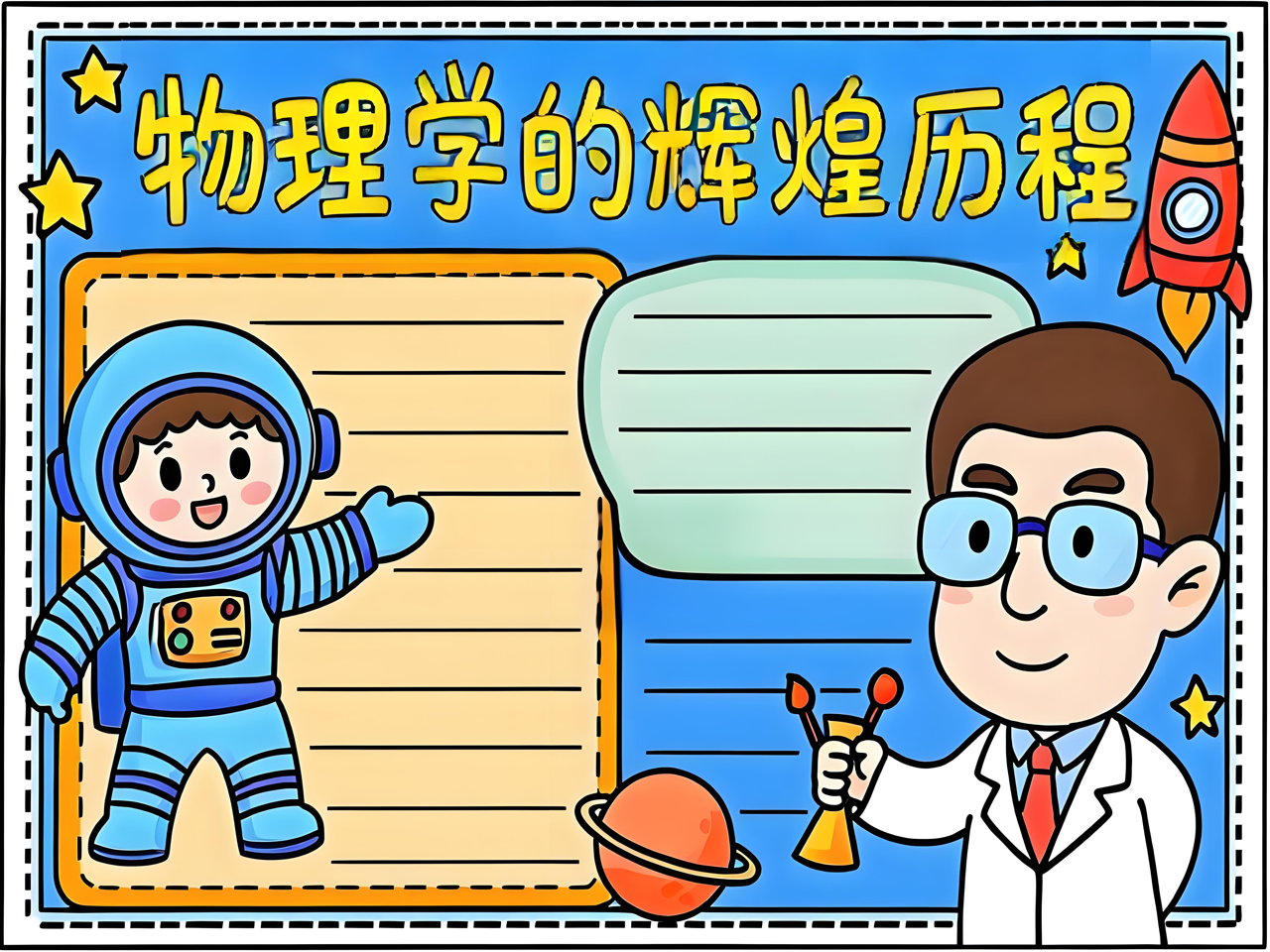 物理学的世界史节选,物理学的发展史手抄报 物理学的世界史节选,物理学的发展史手抄报