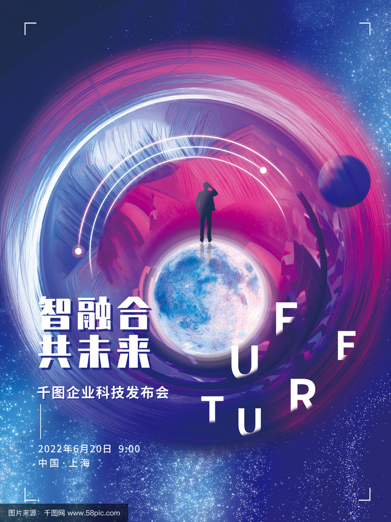 科技前沿风格海报图片,科技前沿介绍手抄报图片