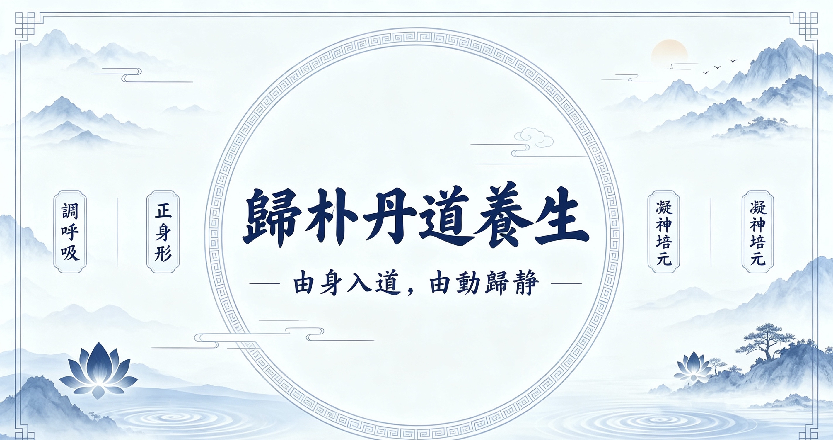 生命科学与丹道养生,丹道养生功及精修备要