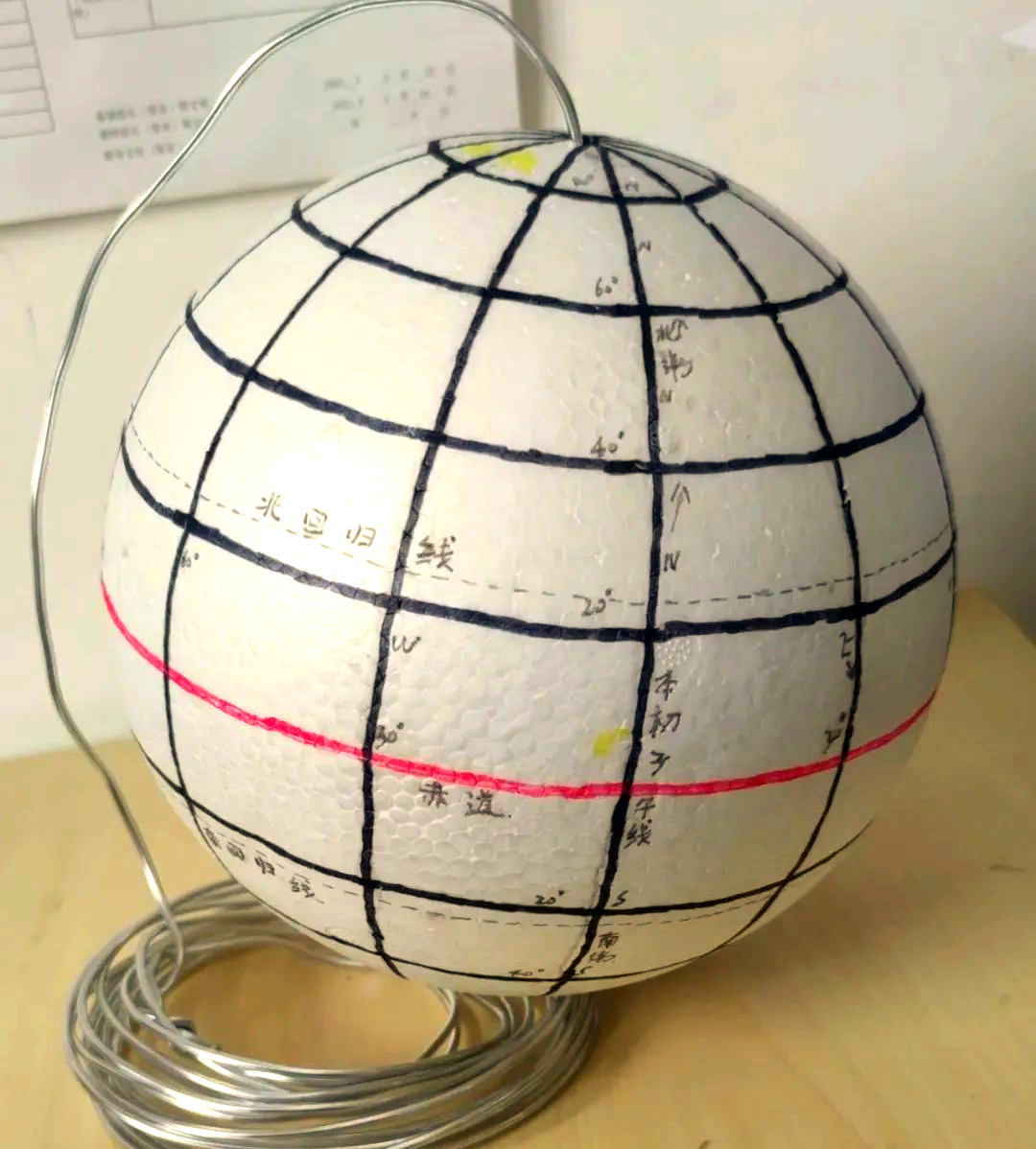 地球科学区自制玩具,幼儿园科学区自制玩具