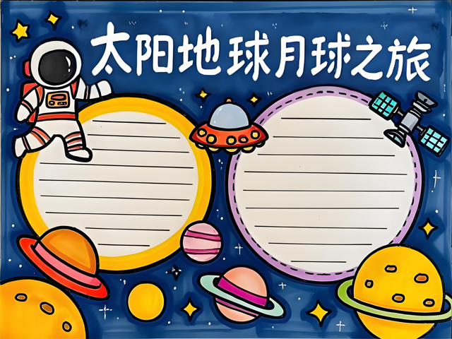 太阳月亮地球科学海报,太阳月亮地球科学海报图片
