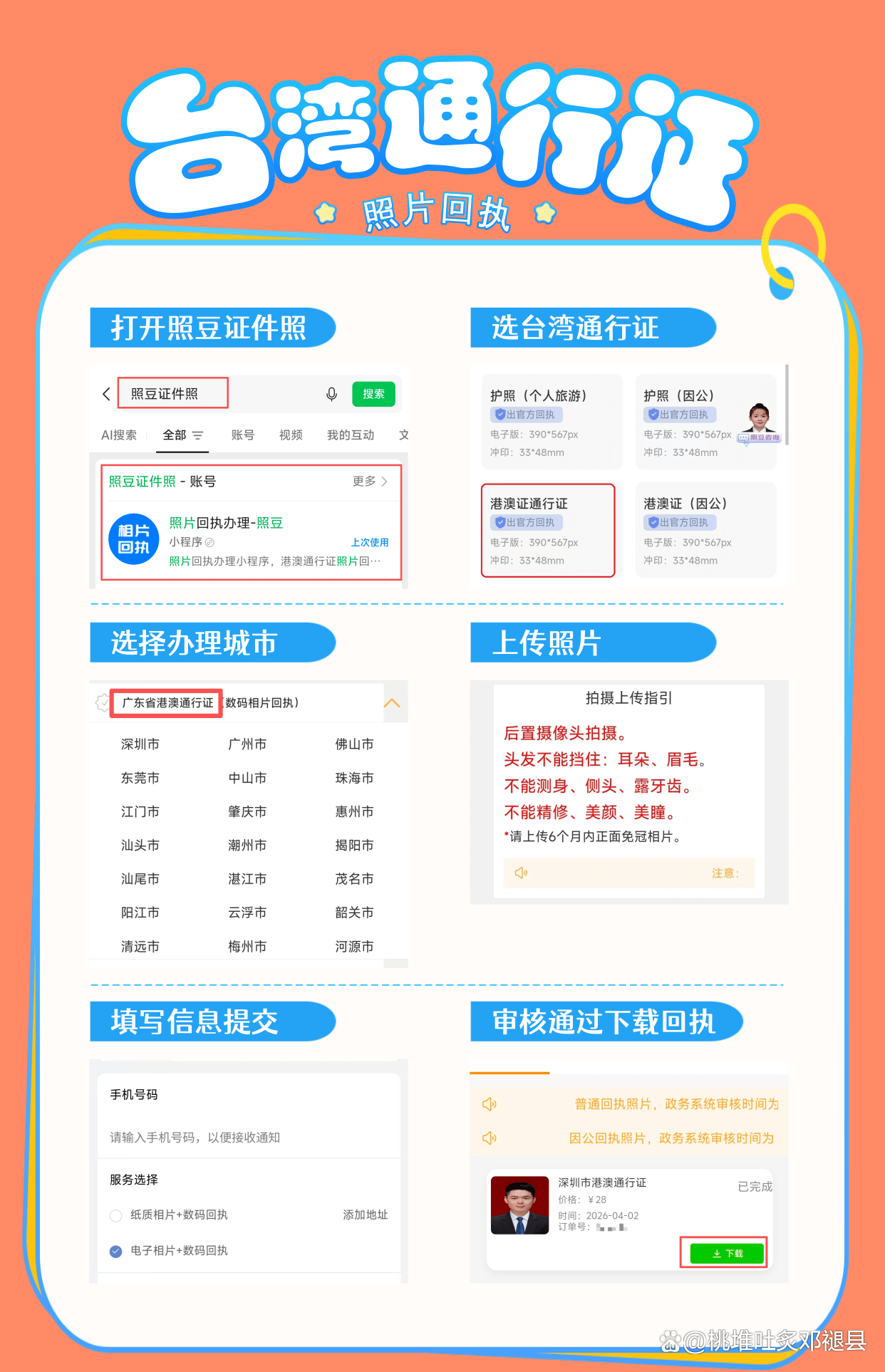 台湾通行证办理,台湾通行证办理地点