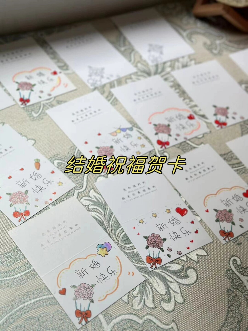 结婚贺卡祝福语,结婚贺卡祝福语英文
