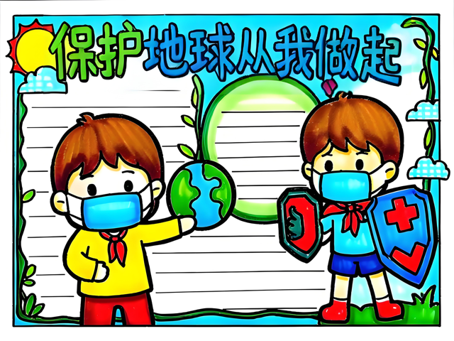 地球科学主题绘画,科学主题绘画手抄报