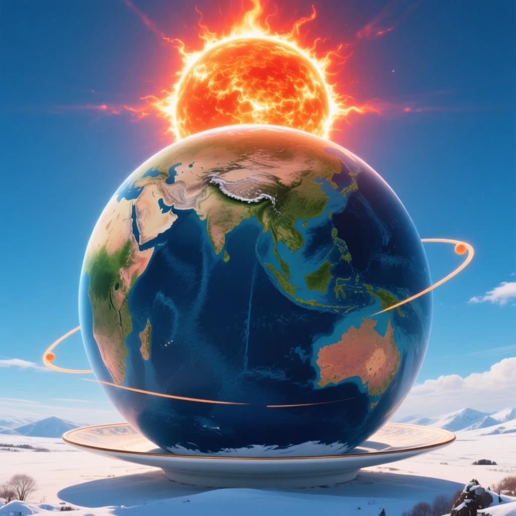 圆形地球科学解释,圆形地球国家分布图高清