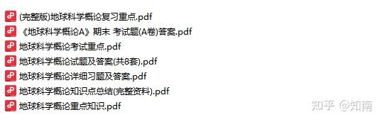 地球科学概论题型,地球科学概论知识点总结