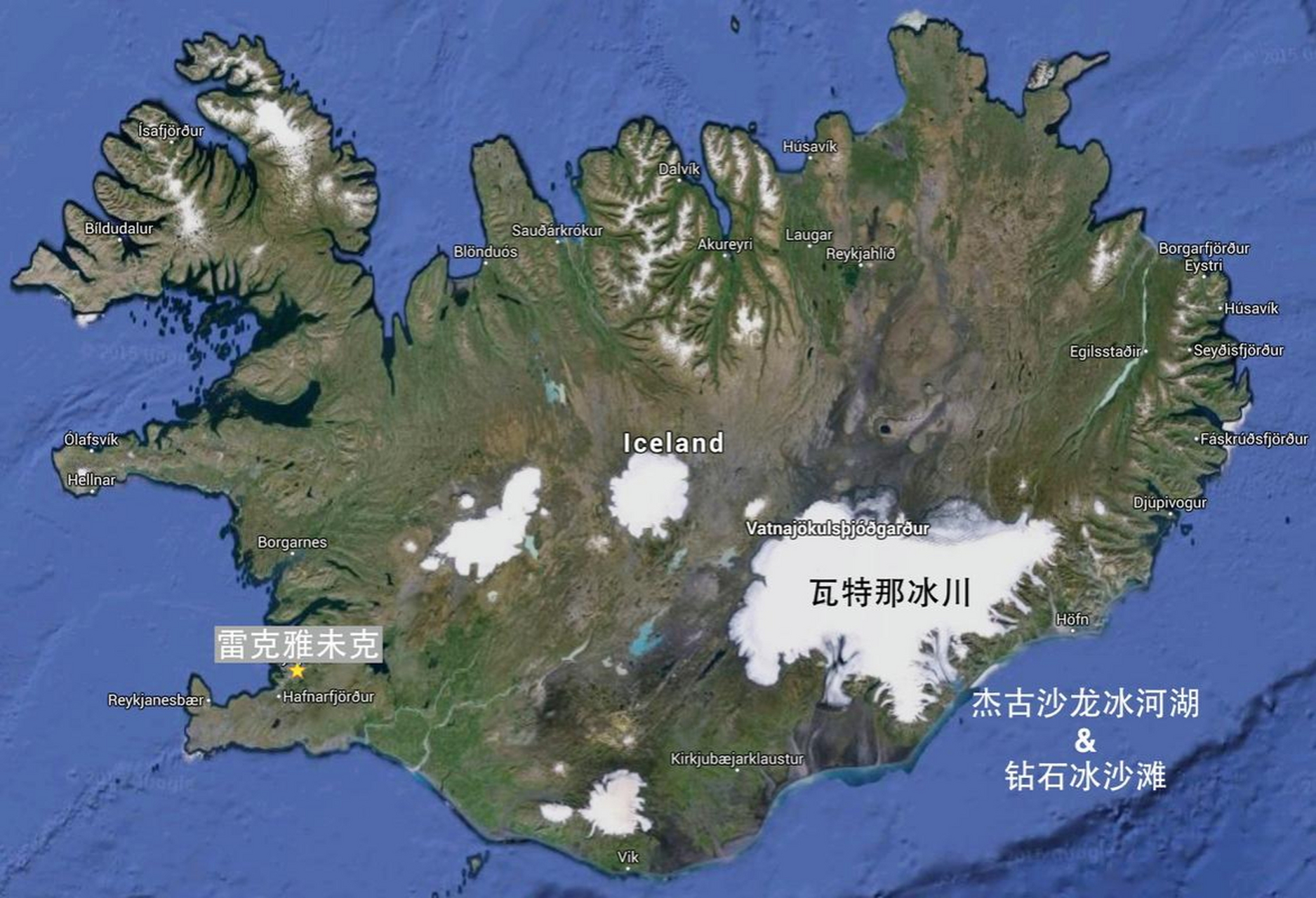 冰岛地理位置在哪里 冰岛地理位置在哪里