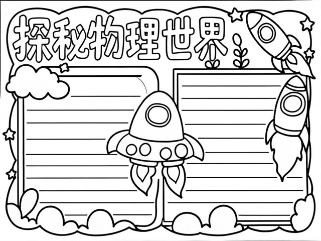 我眼中的物理世界思维导图