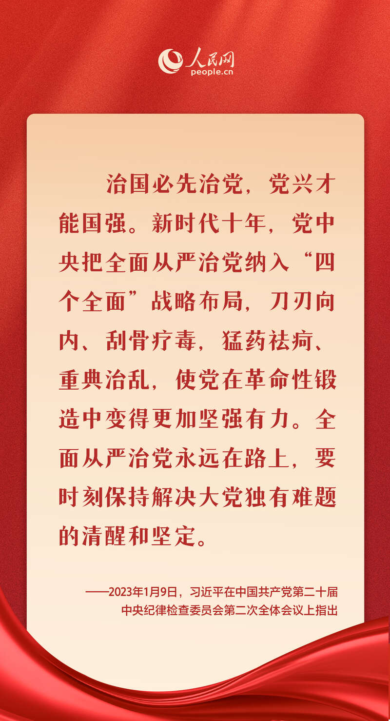 全面从严治党 人民日报