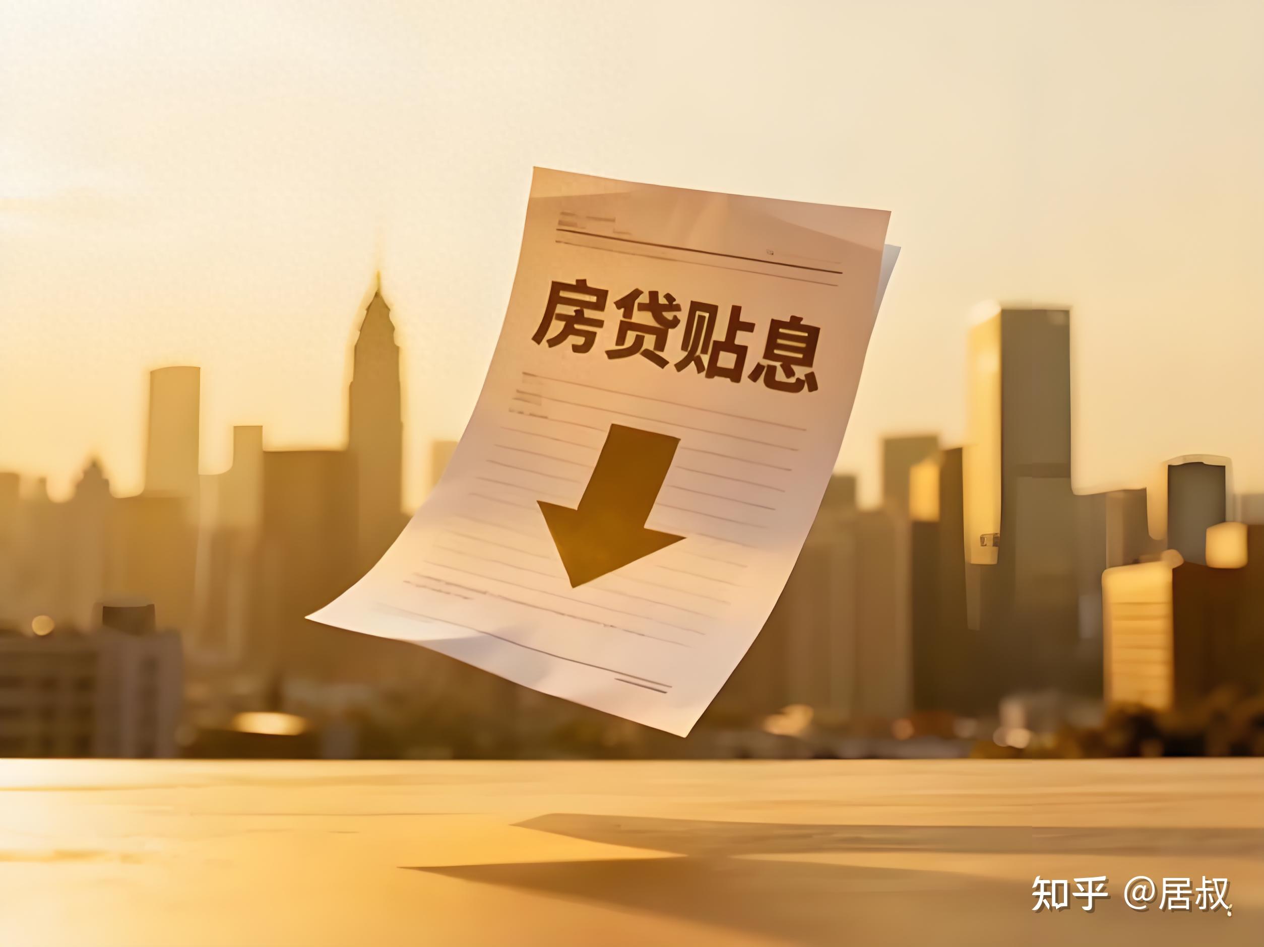 房贷贴息政策解读图片 房贷贴息政策解读图片