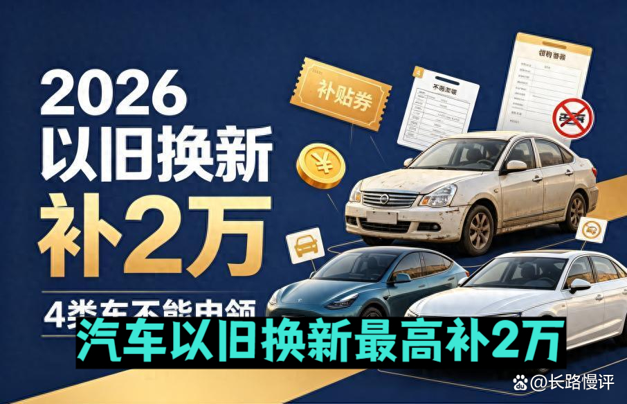 2026以旧换新汽车补贴新政策什么时候结束